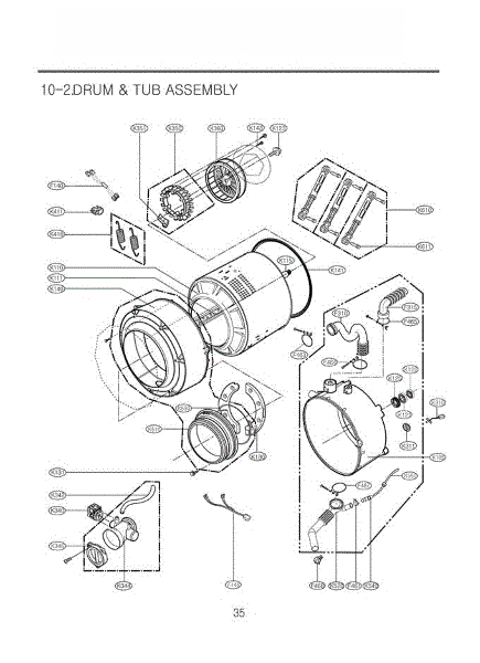 LG Balance Weight 4866ER1016A