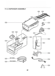 LG Dispenser Assembly 4925ER1015F