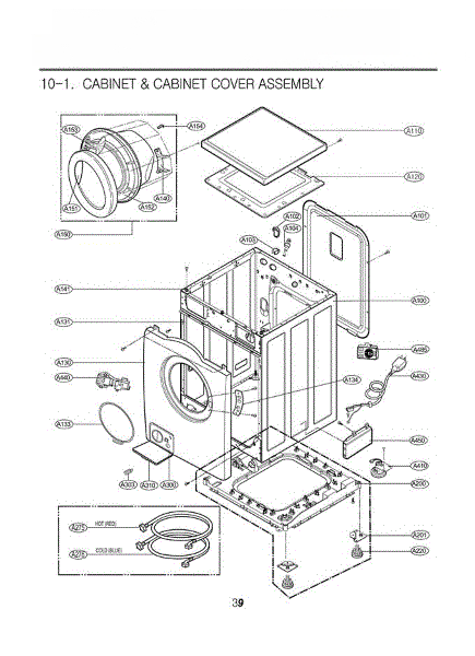 LG Cover Assembly,safety 3551FR3111C