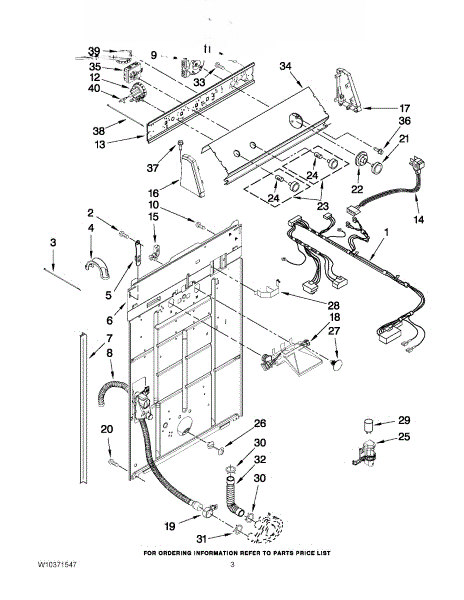 Whirlpool Wire Harness W10362916