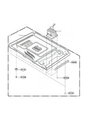 LG Microwave Transformer,power 6170W2G016A