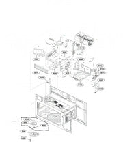 LG Microwave Supporter,filter MJH61956601