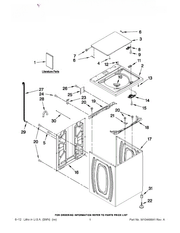 Whirlpool Hinge W10432012