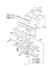LG Microwave Flat Case MBN42272003