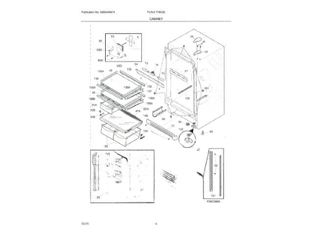 Frigidaire Freezer Cover 216967201