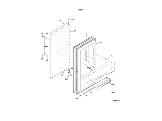 Frigidaire Freezer Tall Twin Door Set 5304495003