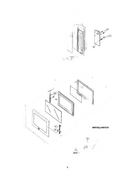Frigidaire Microwave Control Panel Assy 5304497439