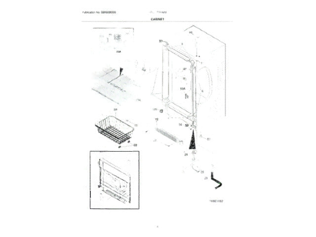 Frigidaire Freezer Basket 5304497657