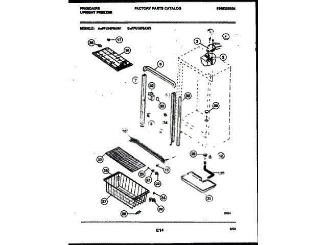 Frigidaire Freezer Basket 5304497658