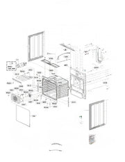 LG Microwave Gasket 4350W4A007P