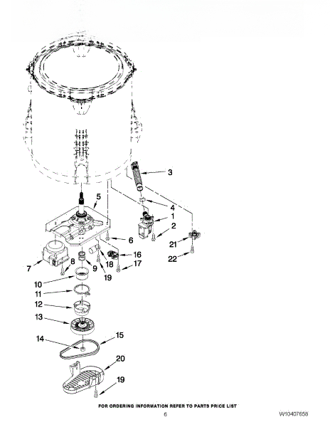 Whirlpool Motor-Drve W10836351