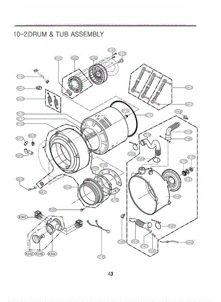 LG Washer/Dryer Combo Spider 4434ER0002H