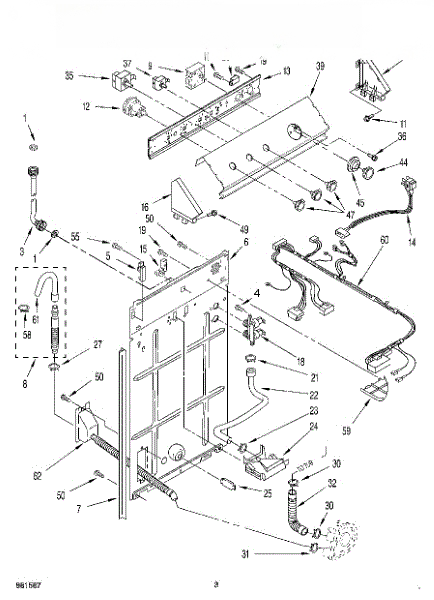 Whirlpool Washer/Dryer Combo Screw W10915367