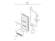 Frigidaire Freezer Gasket-Door 5304507207