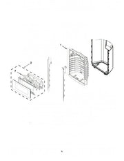 Whirlpool Freezer Ice Door W11175839