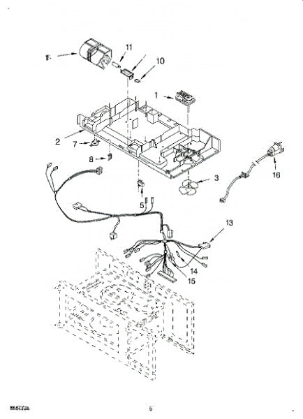 Whirlpool Microwave Thrmst-Fix W10864742
