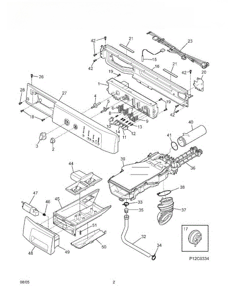 Frigidaire Control 137005000NH