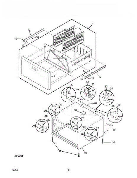 Frigidaire Dryer Installation Kit 5304523385