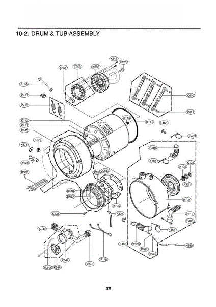 LG Dishwasher Pump Motor EAU61383518