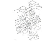 GE Freezer Twist Support WR02X37905