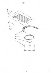 Whirlpool Microwave Rivet-Stir W11319886