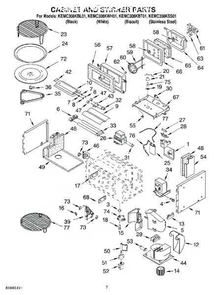 Whirlpool Microwave Thrmst-Fix W11607085