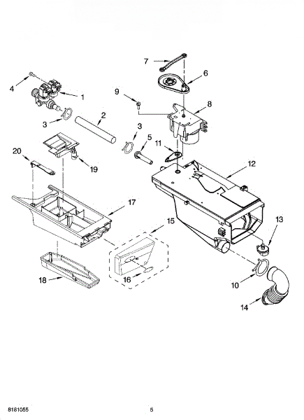 Whirlpool Dishwasher Clamp W11622908