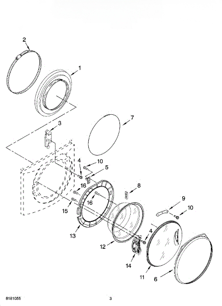 Whirlpool Clamp W11665946