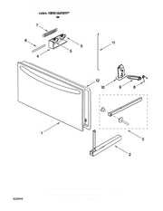 Whirlpool Microwave Door Hinge W11700293