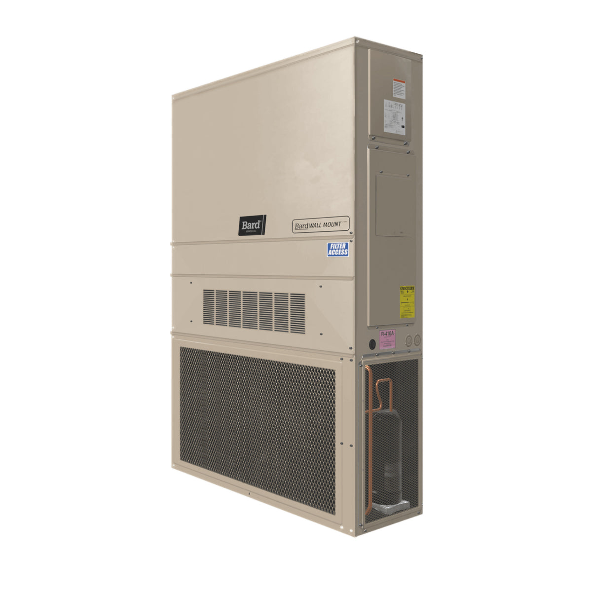 Bard 4 Ton 11.0 EER R-454B Wall-Mounted Package Air Conditioner w/10kw Heater (Single-Phase)