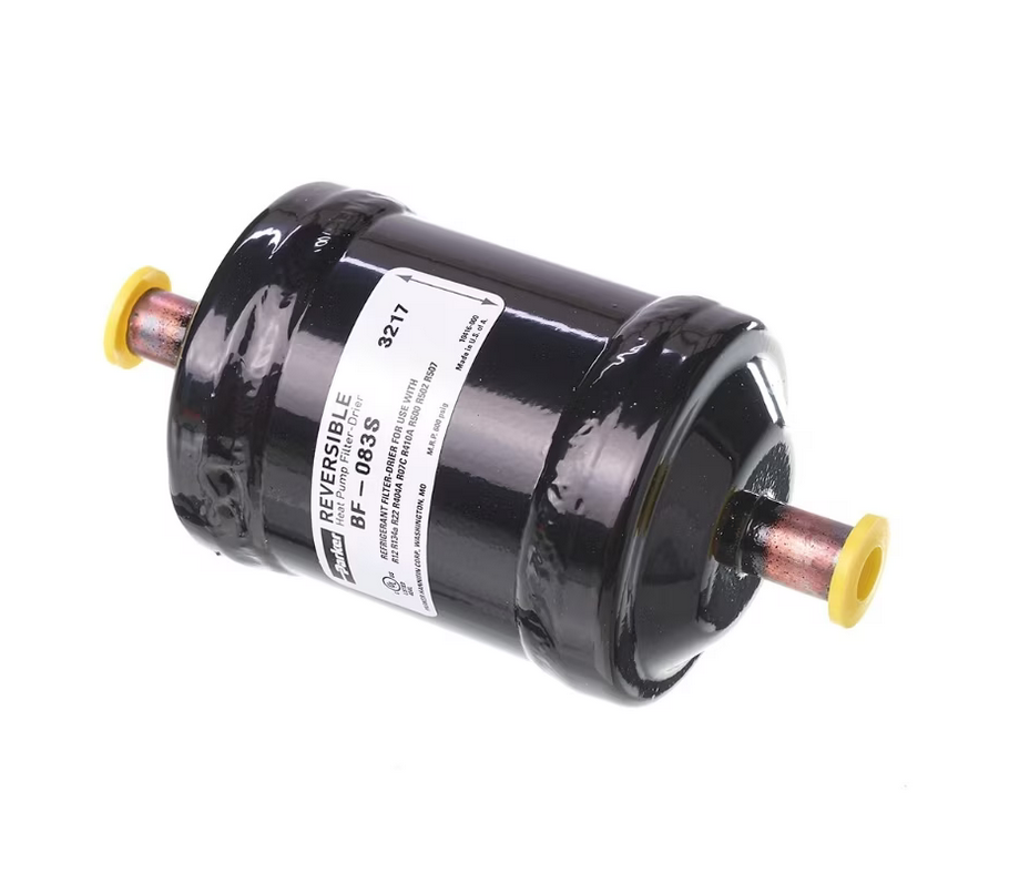 Emerson Bi-directional Liquid Line Filter Drier - 2.8 Tons, Sweat ODF, 2-1/2 x 5-1/4 in. - BF083S