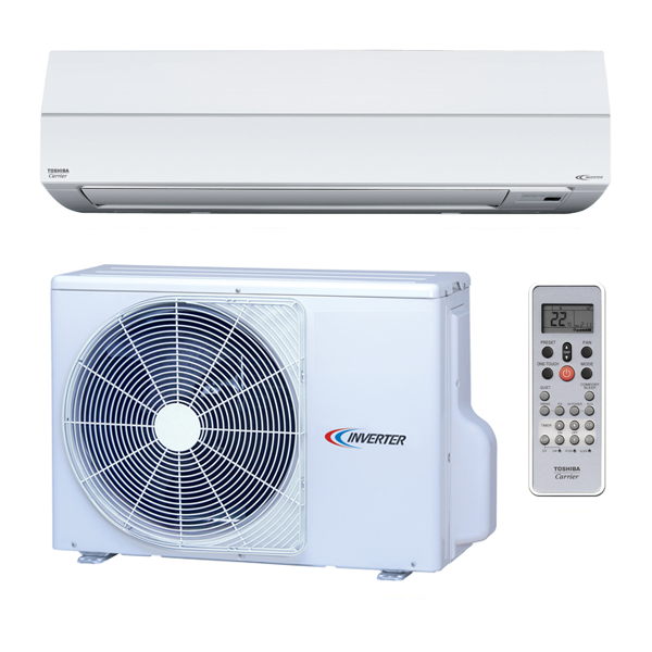 9,000 Btu 20 Seer Carrier Single Zone Ductless Mini Split Air Conditioning System