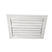 Curved Blade One-Way Supply Ceiling Register Grille 10" x 6"