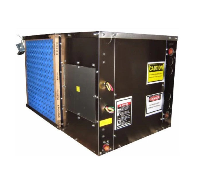 Coldflow 1 Ton 16. - 21.1 EER CuproNickel Geothermal Water Source Heat Pump (Horiontal)