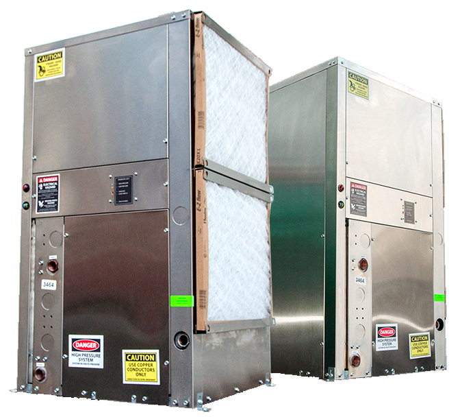 Coldflow 1 Ton 16. - 21.1 EER CuproNickel Geothermal Water Source Heat Pump (Vertical)