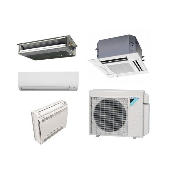Daikin 18,000 Btu 21 SEER2 R-32 2-Zone Ductless Hyper Heat Mini Split Heat Pump Condenser (Build-Your-Own System)