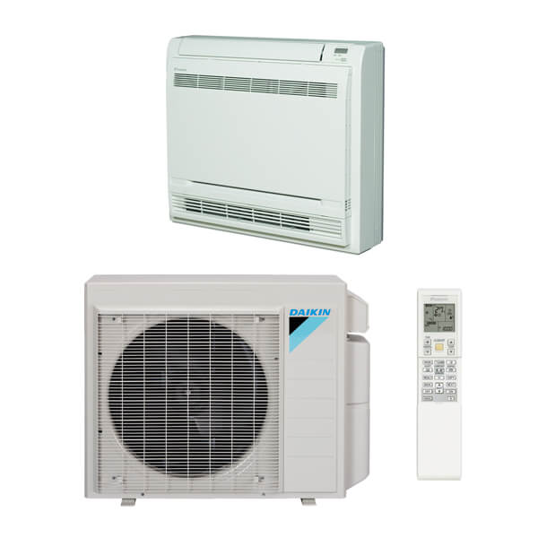 Daikin Aurora 12,000 Btu 19.5 SEER2 Ductless Mini Split Heat Pump System (Floor Mounted)