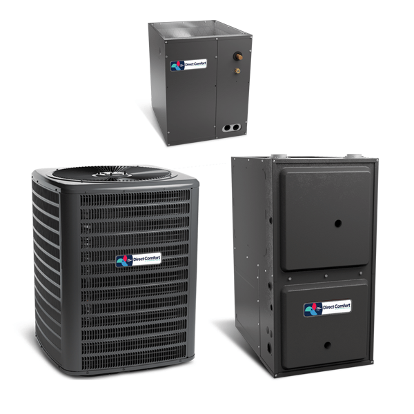 3.5 Ton 14 Seer Direct Comfort 100,000 Btu 92% Afue Dual Fuel System