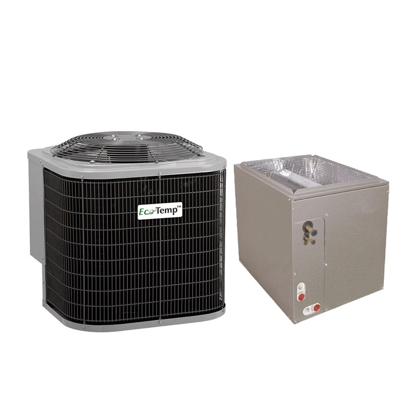 EcoTemp 3 Ton 15 SEER2 R-454B Air Conditioning Condenser and Coil