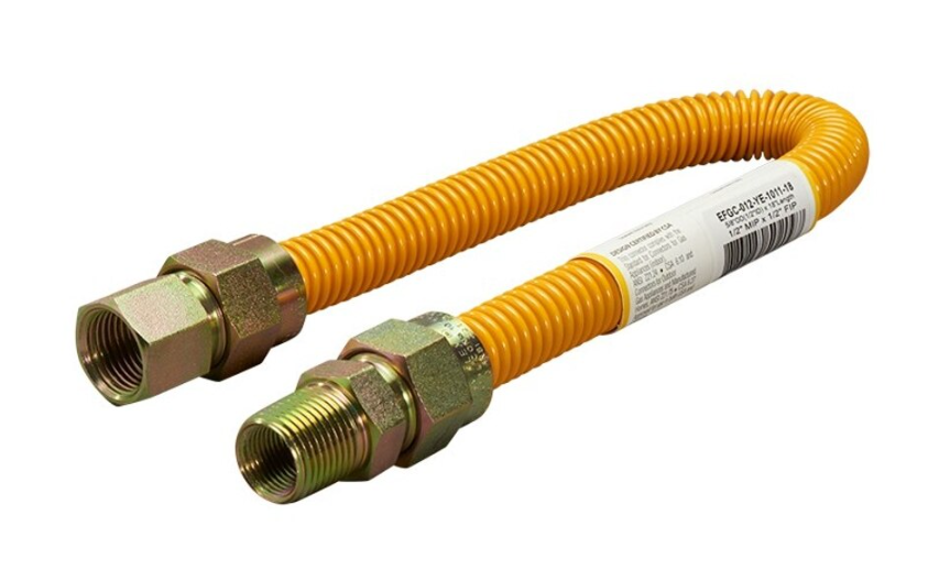 Gas Connector - 1/2 in. Male NPT x 1/2 in. Female NPT x 18 in. long