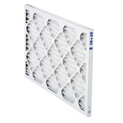 Pleated Panel Filter 16" x 25" x 1" (12 Pack)