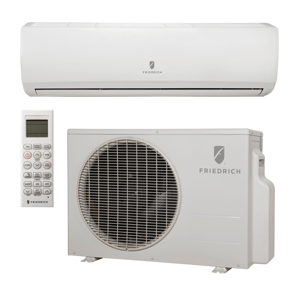 18,000 Btu 16 Seer Friedrich Single Zone Ductless Mini Split Heat Pump System