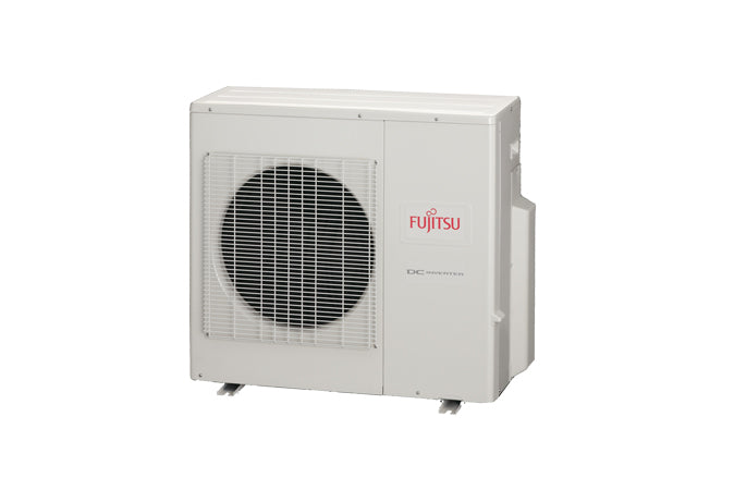 33,000 Btu 18 Seer Fujitsu 4-Zone Ductless Mini Split Heat Pump System - 7K-7K-7K-12K