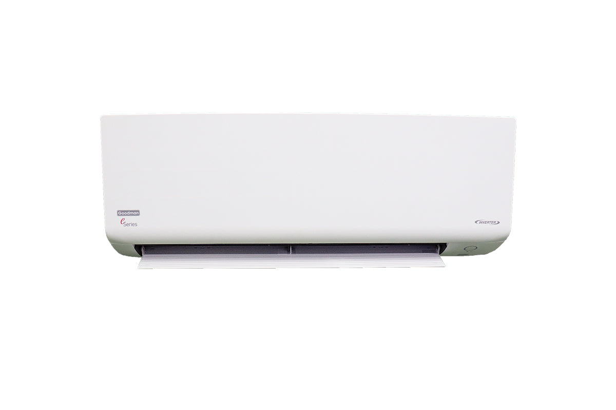 Goodman E-Series 12,000 BTU 18 SEER Ductless Mini Split Heat Pump System (208/230V) Includes 25' Installation kit