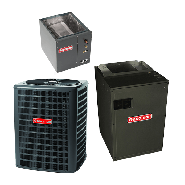 2 Ton 15 Seer Goodman Heat Pump System