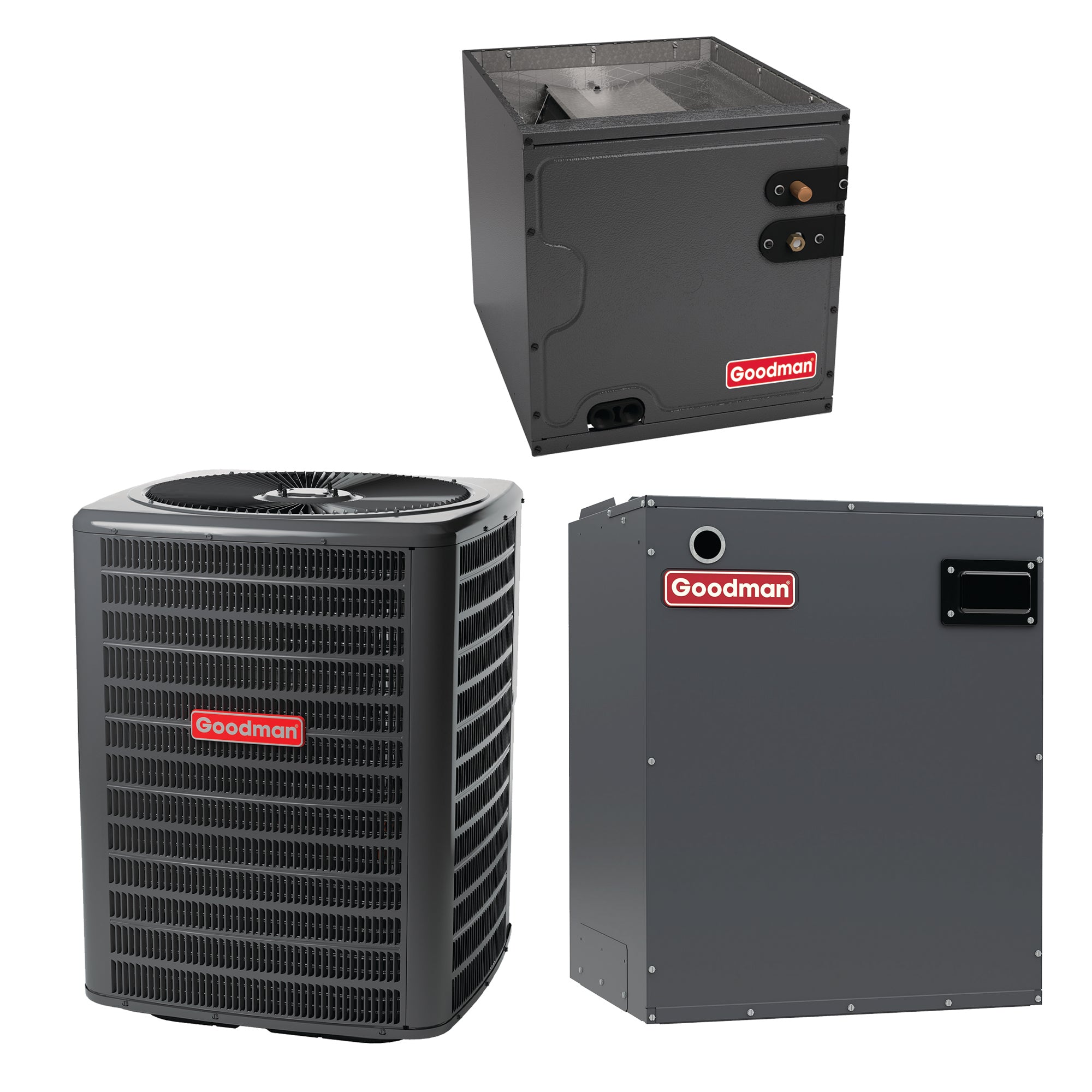 Goodman 3 Ton 15 Seer Air Conditioning System