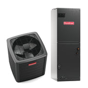 Goodman 1.5 Ton 15.2 SEER2 R-32 Heat Pump System (9-Speed Motor)