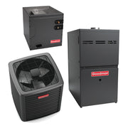Goodman Multi-Family Series 1.5 Ton 14.5 SEER2 R-32 40,000 Btu 80% Afue 2-Stage Gas System