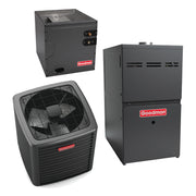 Goodman 2 Ton 18 SEER2 R-32 60,000 Btu 80% Afue 2-Stage Gas System (1,600 CFM)