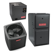 Goodman 3 Ton 17.2 SEER2 R-32 100,000 Btu 96% Afue Two-Stage Dual Fuel System